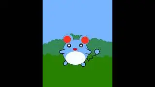 Azurill-marill-azumarill evolution line #marill #azumarill #pokemation #pokefan #pokemonevolution