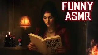 Nitara Reads a Phonebook for takeout (funny request) #ASMR #SoftSpoken #VoiceMod