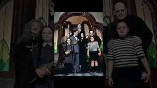 The Addams Family CAST 1991 Before/After #90s #evolution #movie #nostalgia #shorts #viral