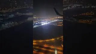 Flight Landing in Kuwait #travel #kuwait #kuwaitcity #kuwaitairways #kuwaitairport