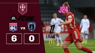 FC 26 PS5 Saison 2 #40 OL - PARIS FC (6-0) - Ligue 1 - J24