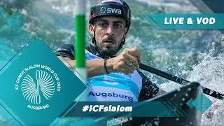 Kayak: Heats / 2023 ICF Canoe-Kayak Slalom World Cup Augsburg Germany
