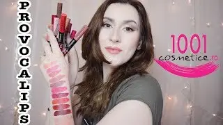 [REVIEW] Rujurile Rimmel Provocalips | 1001Cosmetice.ro