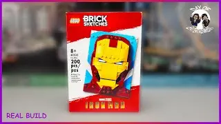 LEGO Marvel 40535 Iron Man Real Build