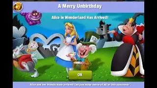 A MERRY UNBIRTHDAY EVENT FIRST GAME PLAY IN DISNEY MAGIC KINGDOMS
