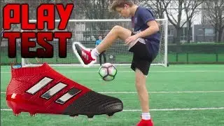 LACELESS Adidas Ace 17+ PureControl Play Test