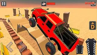 4x4 Off Road SUV Game - Red Jeep Adventure Hill Climbing - Android Gameplay