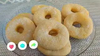 Rosquillas horneadas / Roscos de naranja y limón 🍋