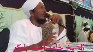 الشيخ حامد أحمد بابكر محاضرة الاحتفال بالمولد النبوي
