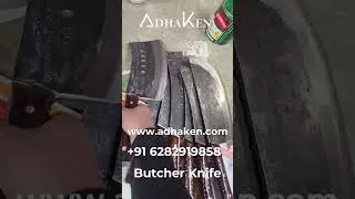 AdhaKen&reg; Butcher Knife &ndash; Ultimate Precision & Durability for Meat Cutting! 🔪🔥#adhaken #butcherknife