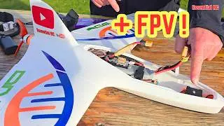 Recommended for 3D Printing Beginners ! 3DBlackBox DNA - 4S or 6S powered FAST RC Wing (PART 2)