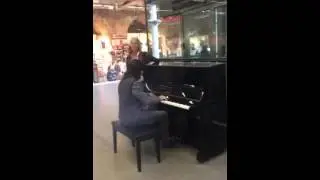 Robert and Maria Wells live at King's Cross St Pancras 26th April 2016