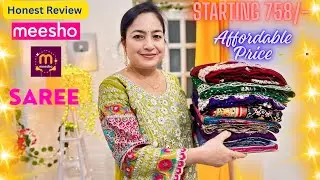 Meesho Saree Haul ❤️Affordable Price Saree Haul #saree  #meeshofinds  #ashigautam  #meesho