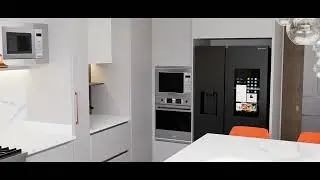 Cocina contemporánea · luz natural · Estufa de 48''