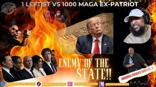 1 LEFTIST vs 1000 MAGA EX-PATRIOT: Sparring with Santana (Early PT. 3)