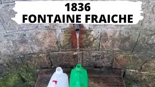 fontaine fraîche de yakouren - de l'eau toute l'année 24h 24h