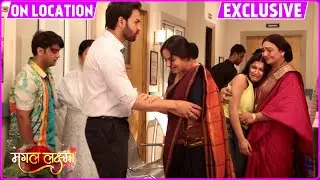Mangal Lakshmi Serial On Location: Mangal Ha Hua Ro Ro Kar Bura Haal, Akshat Ki Jaan Ko Khatra