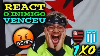 🗣🔞 REACT FLAMENGO 1X0 RACING | MELHORES MOMENTOS | NÃO DEU URUBU ?? KKKKK ( LIBERTADORES 25 )