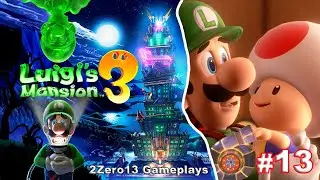 Rescato a Toad Otra Vez!! (Piso B2) - Parte 13 - Luigi's Mansion 3 - 2Zero13