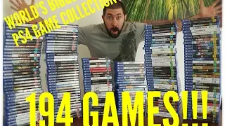 World's Biggest PS4 Game Collection, 194 Physical Copies
