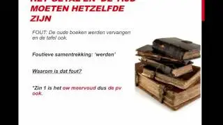 foutieve samentrekking