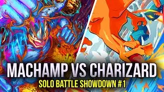 Machamp ex vs Charizard ex | Solo Battle Showdown #1
