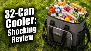 32-Can Insulated Cooler Picnic Tote Bag Review