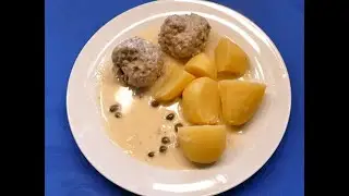 Lecker und g&uuml;nstig kochen: K&ouml;nigsberger Klopse mit Kapernsauce, einfach preiswert billig sparen