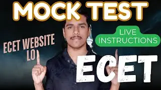 AP ECET 2025 MOCK TEST FOR FREE| AP ECET 2025 EXAM INSTRUCTIONS| AP ECET 2025 EXAM|   @nithinkolluru