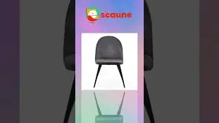 SCAUN LIVING DIN CATIFEA CU PICIOARE NEGRE BUC 207 #shorts