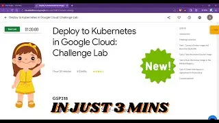 Deploy to Kubernetes in Google Cloud: Challenge Lab | GSP318 | #qwiklabs