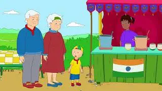 Caillou at the World Food Fair | Caillou - WildBrain | Learning for Kids