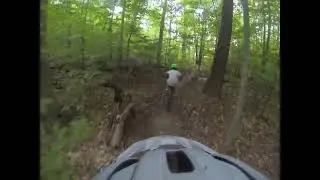 Saxon hill mtb park Essex Vermont