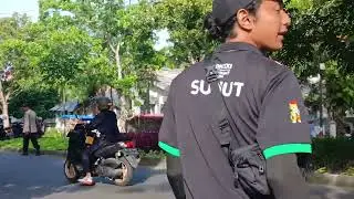 crash jatim vs jabar PON XXI ACEH SUMUT road bike putri