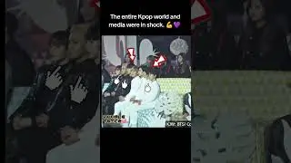 They were ignored.. 3 hours before  victory, reaction of Idols and BTS . MMA 2016 #bts