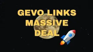 GEVO Update - Inks Largest Supply Deal For Renewable Fuels - Big News!!