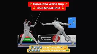 Barcelona World Cup 2023 SWE - GOLD - Kang Young Mi KOR v Nathalie Moellhausen BRA