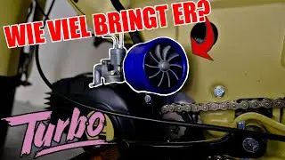 FAKE-TURBO oder RICHTIG LEISTUNG? [Puch Maxi tuning Mofa Test]