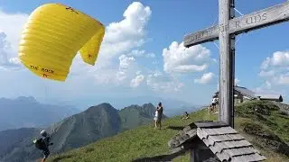 hike and fly world record attempt (9600m)
