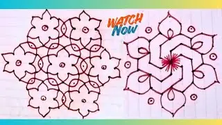 Daily morning margali kolam 🌸🌸🌸