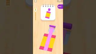 3D Color Roll Game - Fun Ball Challenge! | रंगीन 3D गेम! #colorroll3d #puzzle #gameplay