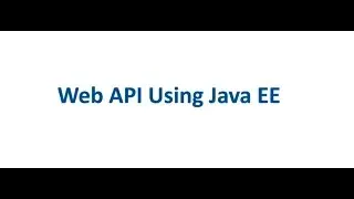 Java EE REST Services