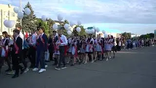Парад выпускников СОШ 2 г. Зеленокумск