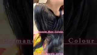 Permanent Hair Color. Contact @7418664074 & Follow us on insta @sivasthi_makeover_artist