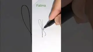 F type name sign style #signature#shorts