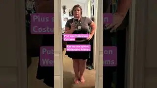 Plus size Halloween Costume: Wednesday Addams. #plussizeplusconfidence