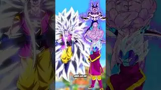 who is strongest 🤔 Goku vs berrus, zeno and Vegeta ||#anime #shorts