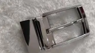 Carosung wholesale custom logo premium metal reversible pin buckle