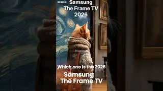2026 Samsung Smart TVs are piece of art. Can you find out? #samsung #TheFrame2026