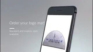 High quality logo mats